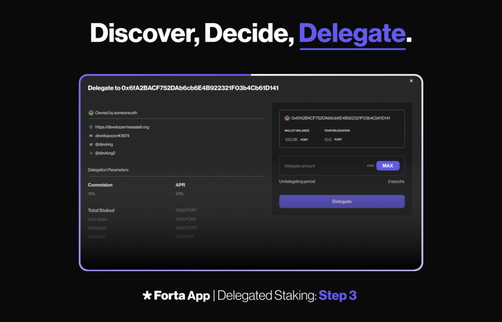 Discover, Decide, Delegate: Step 3